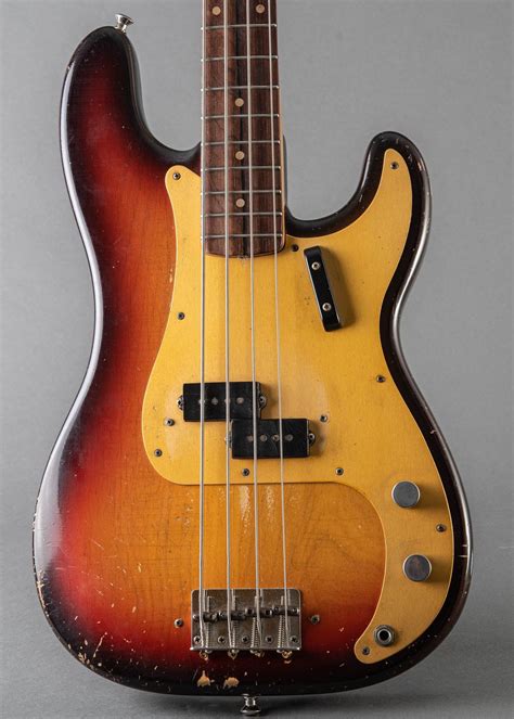 vintage fender precision bass.